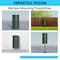 Flash Furniture 11.5 Gallon Outdoor Pet Waste Trash Can with Lid YAN-OG9I55425-GG - alternate 2